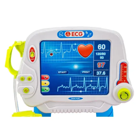 Wózek Lekarski Z Akcesoriami, Zestaw Doktora Czerwony-1742640