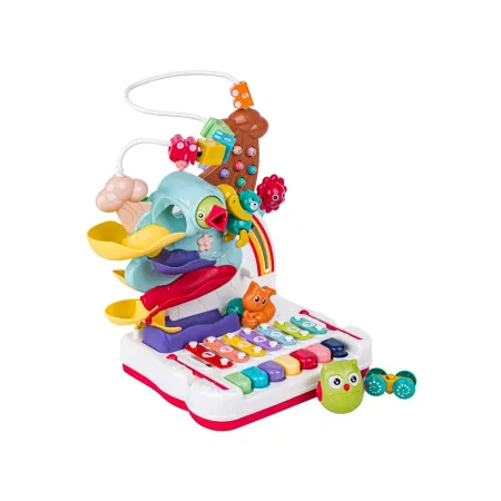Wielofunkcyjna, Edukacyjna Zabawka Dla Dzieci, Cymbałki, Zjeżdżalnia, Pałąk, Magnetyczny Dzięcioł Interaktywna-17