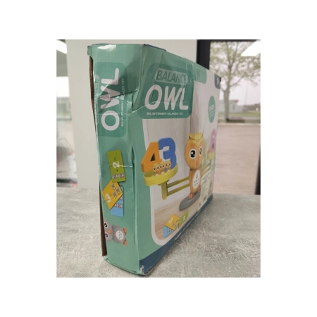 Gra Nauka Liczenia - Równoważnia Waga Szalkowa Sówka Sowa - Owl Balance Przecena 1-1742705
