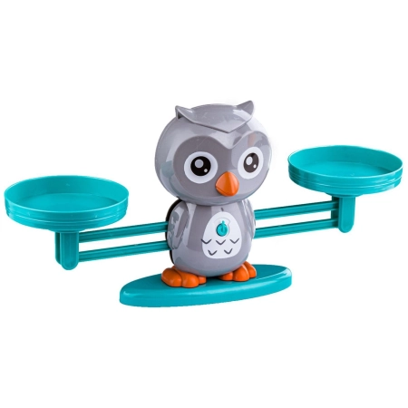 Gra Nauka Liczenia - Równoważnia Waga Szalkowa Sówka Sowa - Owl Balance Przecena 1-1742707