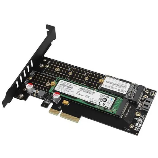 Adapter Axagon PCEM2-DC PCI-E x4 na M.2 NVMe z chłodzeniem-1740667