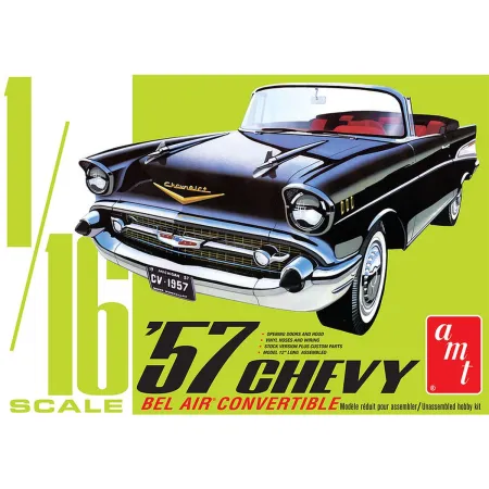 Model Plastikowy - Samochód 1:16 1957 Chevy Bel Air Convertible