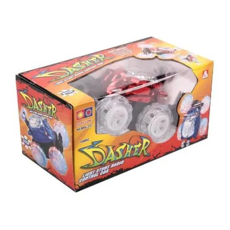 Duży Twister Szalone Autko Dasher CZERWONY-1862941