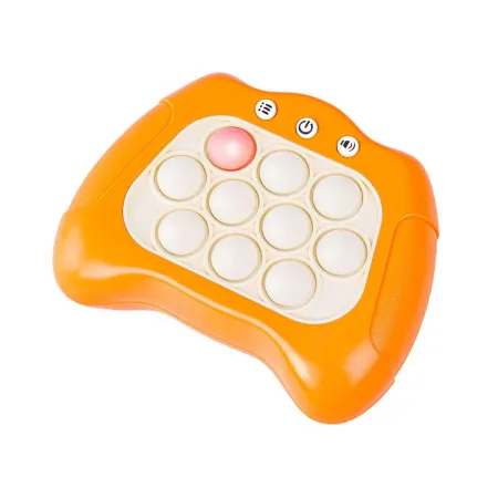 Zabawka Gra Elektroniczna Antystresowa Pop IT Sensoryczna, Wypychanka, Pad, Kontroler POMARAŃCZOWY Przecena 1-1865979