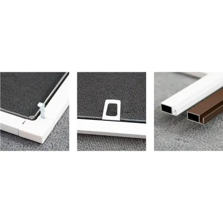 Moskitiera Okienna Brązowa 1,0 X 1,2m Moskitiery Siatka Na Komary-1866028