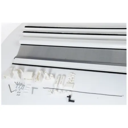 Moskitiera Okienna W Rolecie Na Okno Biała 1,3 X 1,6m Siatka Na Komary Przecena 2