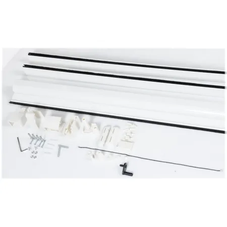 Moskitiera Okienna W Rolecie Na Okno Biała 1,3 X 1,6m Siatka Na Komary Przecena 2-1874554