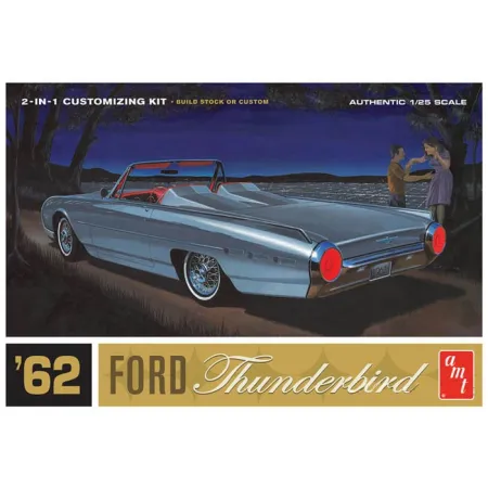 Model Plastikowy Do Sklejania AMT (USA) - 1962 Ford Thunderbird-1874705