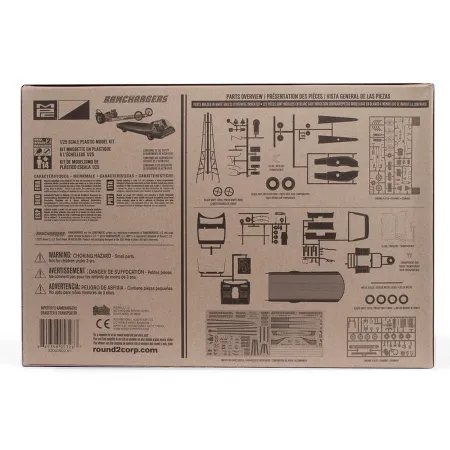 Model Plastikowy - Samochód 1:25 Ramchargers Dragster and Transporter Truck-1874708