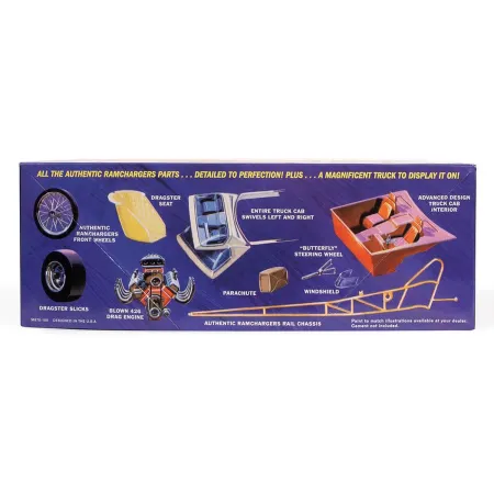 Model Plastikowy - Samochód 1:25 Ramchargers Dragster and Transporter Truck-1874709