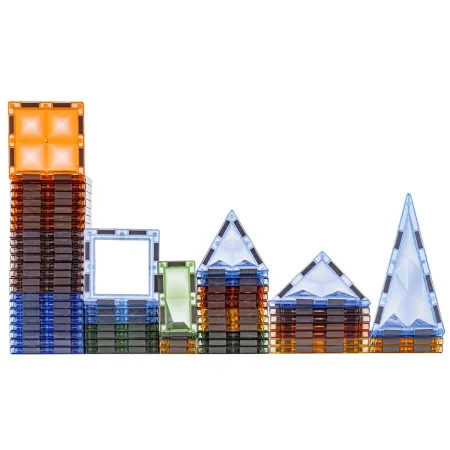 Konstrukcyjne Klocki Magnetyczne PARK DINOZAURÓW 90 El.-1876039