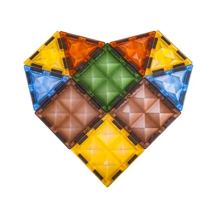 Konstrukcyjne Klocki Magnetyczne Świecące Elementy, Diabelski Młyn 87 El.-1876144