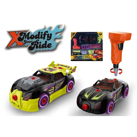 Sportowy Samochód do rozkręcania i skręcania 2w1 TUNING + Wkrętarka-1876270