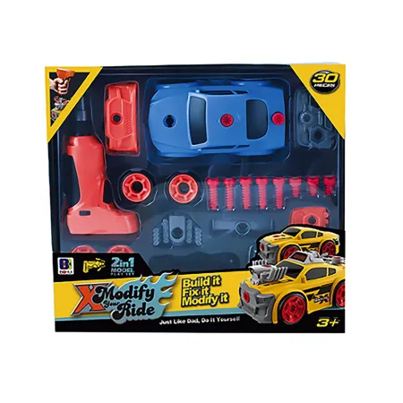 Sportowy Samochód do rozkręcania i skręcania 2w1 TUNING + Wkrętarka-1876273