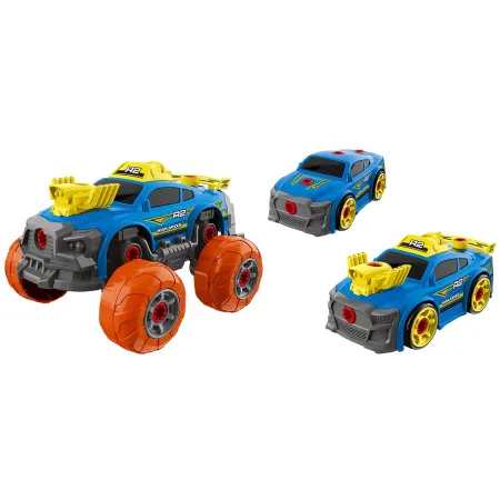 Sportowy, Terenowy Samochód do rozkręcania i skręcania 3w1 TUNING + Wkrętarka, Monster Truck-1876287