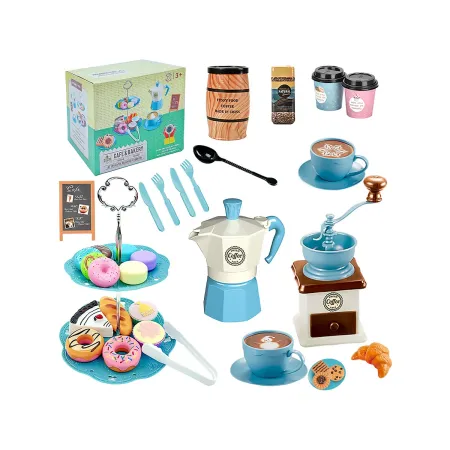 Zestaw kawowy dla dzieci, Kawiarka, Młynek + Akcesoria-1876301