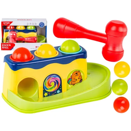 Zręcznościowa gra dla najmłodszych "Knock Ball" Zbijak, Wbij Piłeczkę