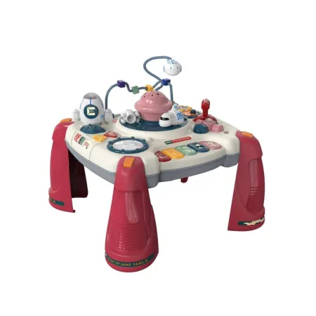 Edukacyjny Interaktywny Stolik Dla Dzieci 2W1 KOSMOS Projektor Czerwony-1876695