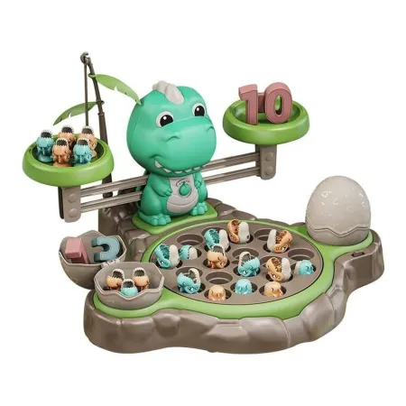 Gra Matematyczna Waga DINOZAUR + Wędkowanie Łowienie Dinozaurów Nauka Liczenia-1876705