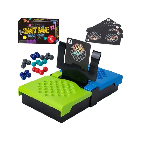 Łamigłówka Gra logiczna Karty Smart game 80 zadań dla dzieci IQ 3D-1876712