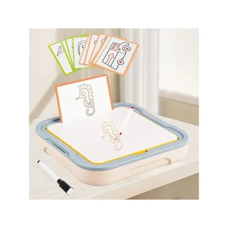 Edukacyjna Tablica Magnetyczna, Zmazywalna 2w1 + Długopis-1876723