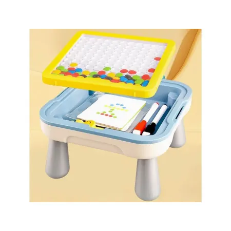 Edukacyjna Tablica Magnetyczna, Zmazywalna 2w1 + Długopis-1876724