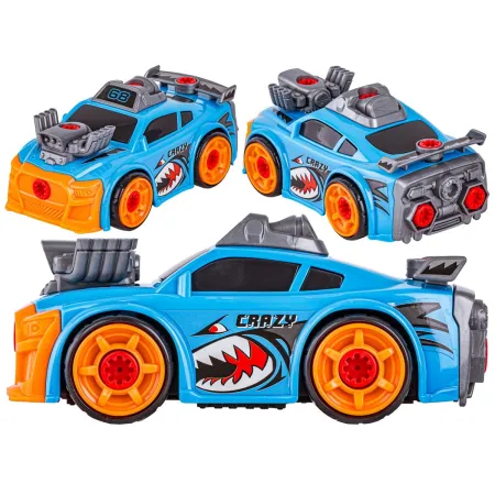 Sportowy Samochód do rozkręcania i skręcania 2w1 TUNING + Wkrętarka-1876832