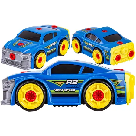 Sportowy, Terenowy Samochód do rozkręcania i skręcania 3w1 TUNING + Wkrętarka, Monster Truck-1876880