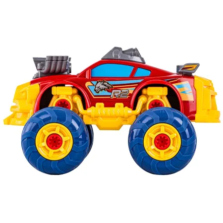 Sportowy, Terenowy Samochód do rozkręcania i skręcania 3w1 TUNING + Wkrętarka Monster Truck-1876891