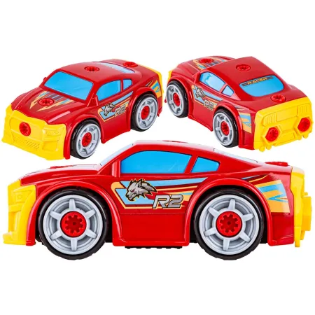 Sportowy, Terenowy Samochód do rozkręcania i skręcania 3w1 TUNING + Wkrętarka Monster Truck-1876894