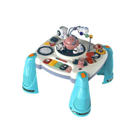 Edukacyjny Interaktywny Stolik Dla Dzieci 2W1 KOSMOS Projektor Niebieski-1876923