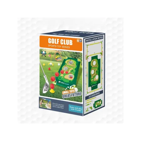 Mini golf, Zestaw dla dzieci do gry w mini golfa, Plansza + Kije + Akcesoria-1876948