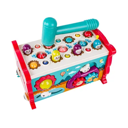 Edukacyjna, interaktywna zabawka dla dzieci 8w1, Cymbałki, Zegar-1877107