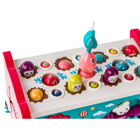 Edukacyjna, interaktywna zabawka dla dzieci 8w1, Cymbałki, Zegar-1877109