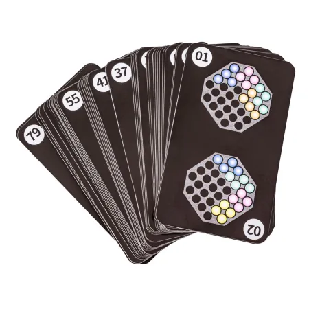 Łamigłówka Gra logiczna Karty Smart game 80 zadań dla dzieci IQ 3D-1877149