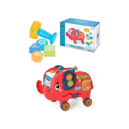 Edukacyjny, Interaktywny Zabawny Słonik, Funny Cartoon Elephant, Wesoły Słoń-1877171