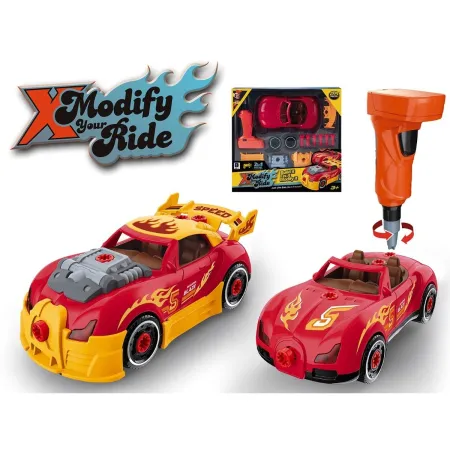 Sportowy Samochód do rozkręcania i skręcania 2w1 TUNING + Wkrętarka-1877187