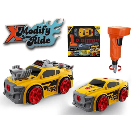 Sportowy Samochód do rozkręcania i skręcania 2w1 TUNING + Wkrętarka-1877188