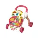 Edukacyjny Chodzik dla dzieci, Jeździk Muzyczny, Pchacz Czerwony-1876614