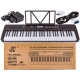 Keyboard MEIKE Organy, Pianino 61 Klawiszy, Nauka Gry MIDI