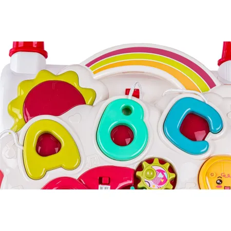 Edukacyjny Chodzik dla dzieci, Jeździk Muzyczny, Pchacz Czerwony-1886267