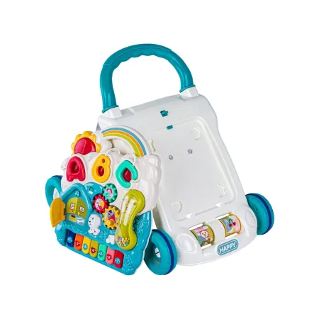 Edukacyjny Chodzik dla dzieci, Jeździk Muzyczny, Pchacz Niebieski-1886277