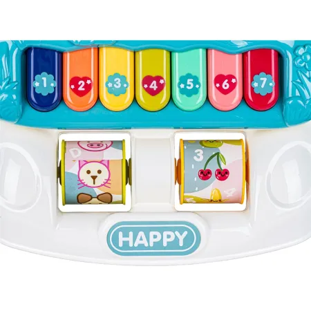 Edukacyjny Chodzik dla dzieci, Jeździk Muzyczny, Pchacz Niebieski-1886281