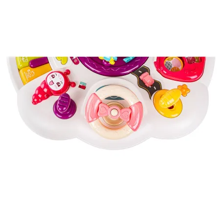 Edukacyjny Interaktywny Stolik Muzyczny Dla Dzieci + Pianinko Czerwony-1886290