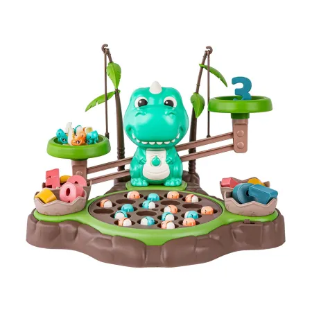 Gra Matematyczna Waga DINOZAUR + Wędkowanie Łowienie Dinozaurów Nauka Liczenia-1886304