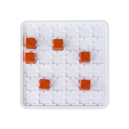 Logiczna układanka, Gra planszowa, Plansza + Kolorowe klocki-1886319