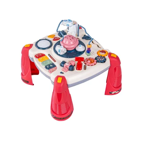 Edukacyjny Interaktywny Stolik Dla Dzieci 2W1 KOSMOS Projektor Czerwony-1886444