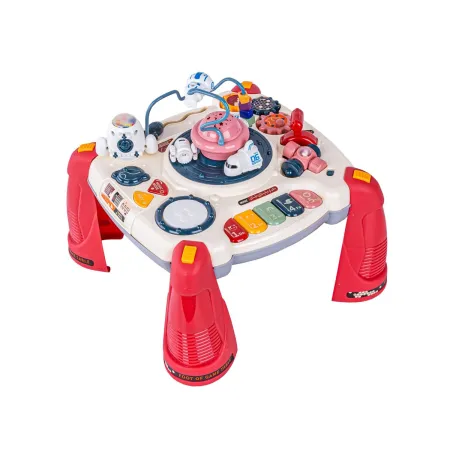 Edukacyjny Interaktywny Stolik Dla Dzieci 2W1 KOSMOS Projektor Czerwony-1886445