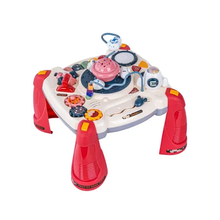 Edukacyjny Interaktywny Stolik Dla Dzieci 2W1 KOSMOS Projektor Czerwony-1886447