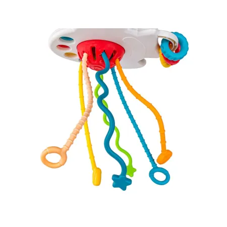 Zabawki Sensoryczne Miękkie klocki 6w1, Gryzak, Sensoryczna Wieża Karty Dla Dzieci-1886491